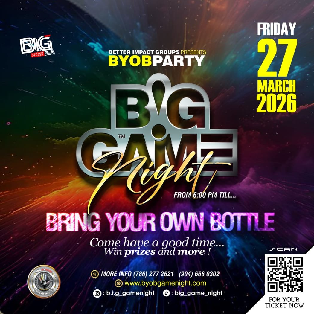 BIG Game Night Event Flyer